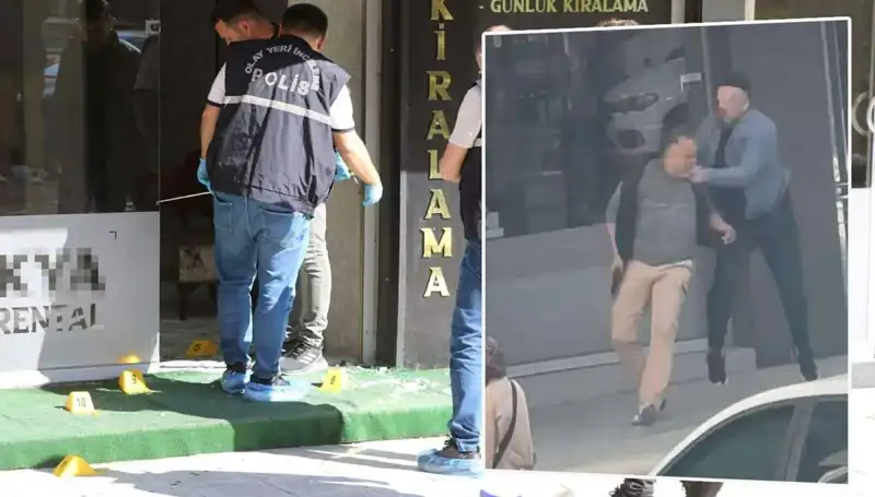 Alacak Meselesi Yüzünden Tabancayla Vuruldu, Korkunç Kavga Kameralara Yansıdı