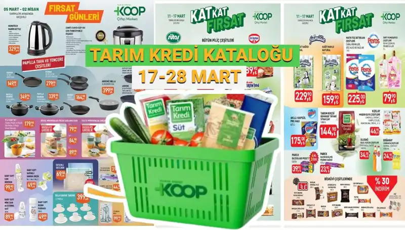 Tarım Kredi Kooperatif Marketleri’nden Kaçırılmayacak İndirimler Başladı!